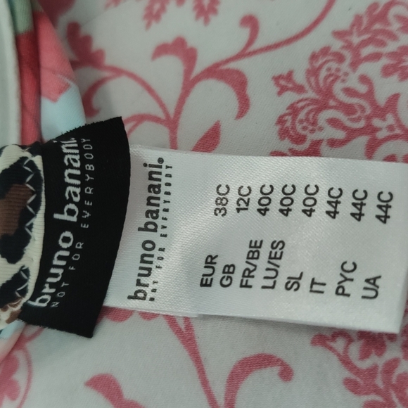 Blue floral bikini top - Picture 4 of 8